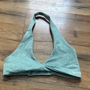Dfyne Hannah Pearson Twist Halter Bra